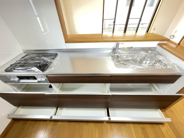 藤岡市中栗須　中古1750のキッチン