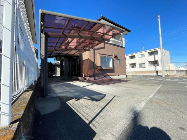 藤岡市中栗須　中古1750の駐車場