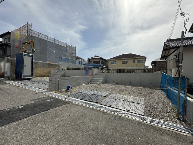 神戸市垂水区本多聞6丁目新築戸建A号棟の前面道路含む現地写真|2026年1月12撮影