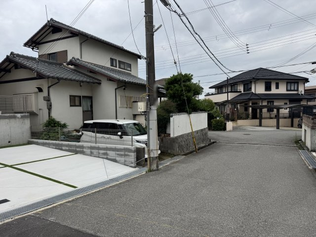 神戸市垂水区本多聞6丁目新築戸建A号棟の前面道路含む現地写真|2026年06月28日撮影