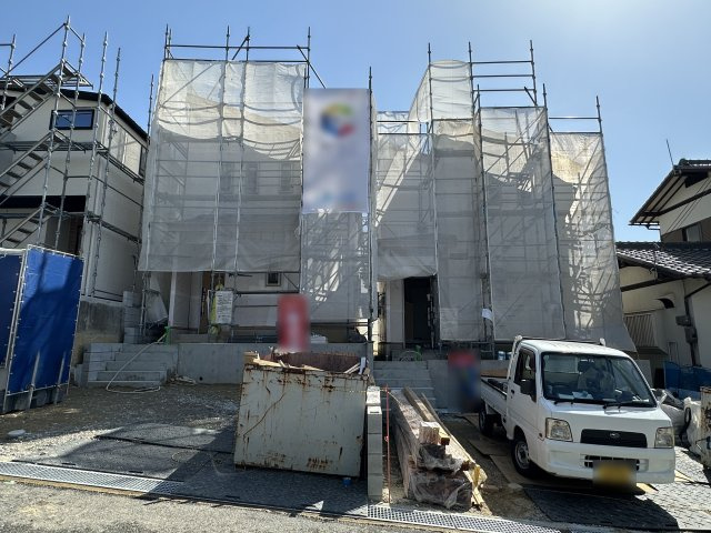 神戸市垂水区本多聞6丁目新築戸建A号棟の前面道路含む現地写真|2026年2月24日撮影