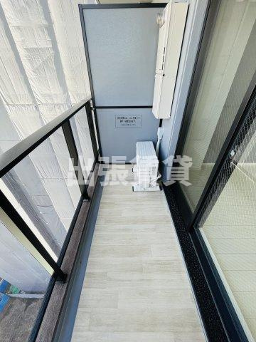 仲介手数料0円！メイクス新栄のバルコニー