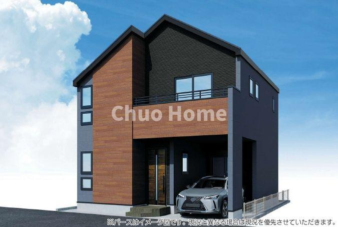 江戸川区南小岩1丁目新築分譲住宅の完成予想図|外観パース