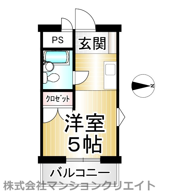 信開ウエラコート足羽(投資)の間取り|現況と間取図が異なる場合は現況を優先とします。