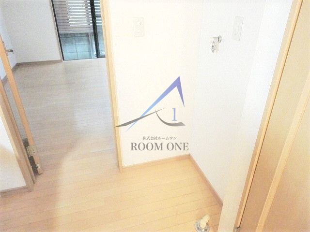 メゾン・クレールⅡの設備|洗濯機置き場です。