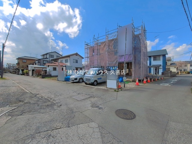 蓮田市根金　新築一戸建て　リーブルガーデンの前面道路含む現地写真|2026/03/02　撮影