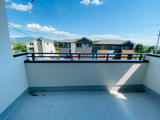 よかタウン／菊池郡大津町大字大津6・7・8期／4号棟のバルコニー
