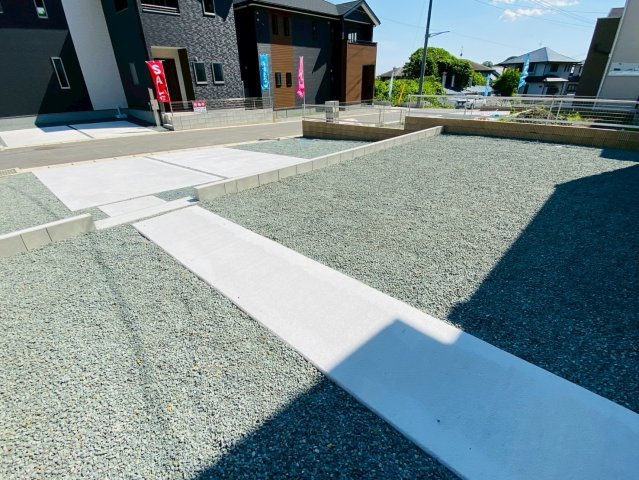 よかタウン／菊池郡大津町大字大津6・7・8期／4号棟の庭