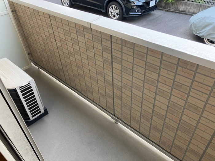 グラッサ新広のバルコニー