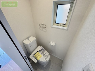 【トイレ】 | 食洗機　床暖房　電動シャッター付き　船橋市海神　1棟現場