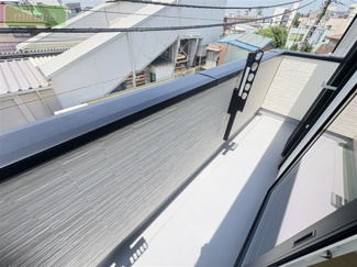 【バルコニー】 | 食洗機　床暖房　電動シャッター付き　船橋市海神　1棟現場