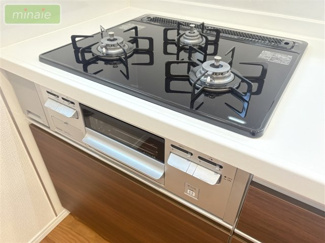 【キッチン】 | 食洗機　床暖房　電動シャッター付き　船橋市海神　1棟現場