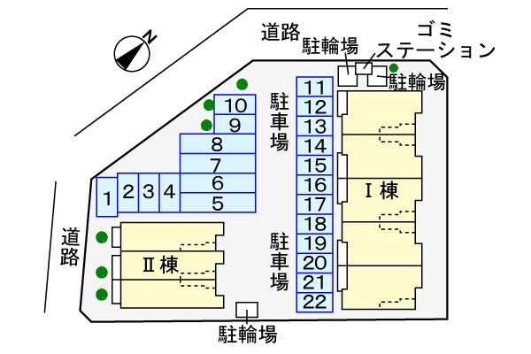 ネオ・ハーモニー・Ｓ　Ⅰ　　 刈谷市近郊の賃貸はクラスホーム刈谷店の駐車場