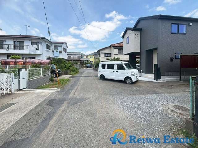 新築戸建　高座郡寒川町一之宮9丁目の前面道路含む現地写真