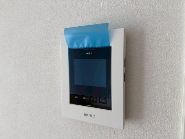 川越市山田1期　新築一戸建て　1号棟の防犯設備|モニター付きインターホン