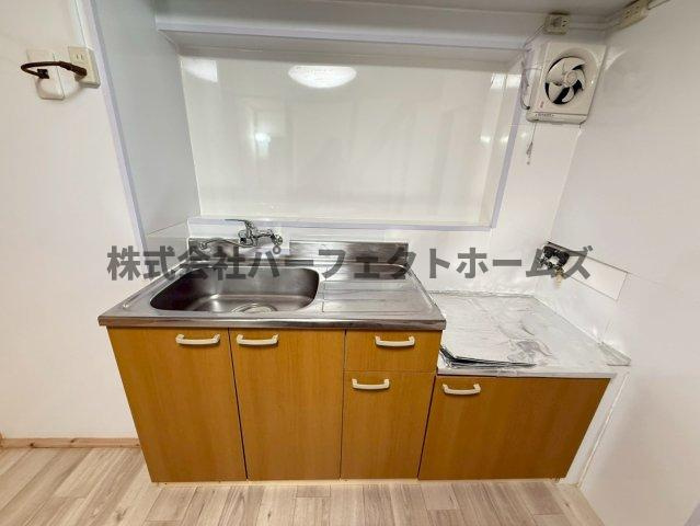 香里南之町戸建　賃貸のキッチン|キッチンでお料理をお楽しみください