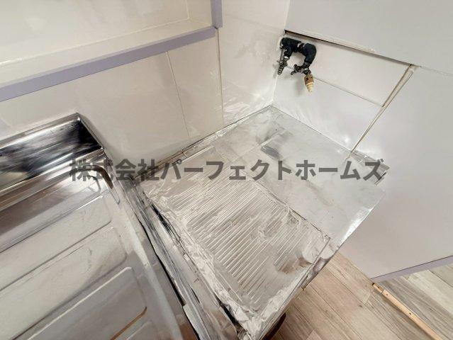 香里南之町戸建　賃貸のキッチン|コンパクトなキッチンで掃除もラクラク