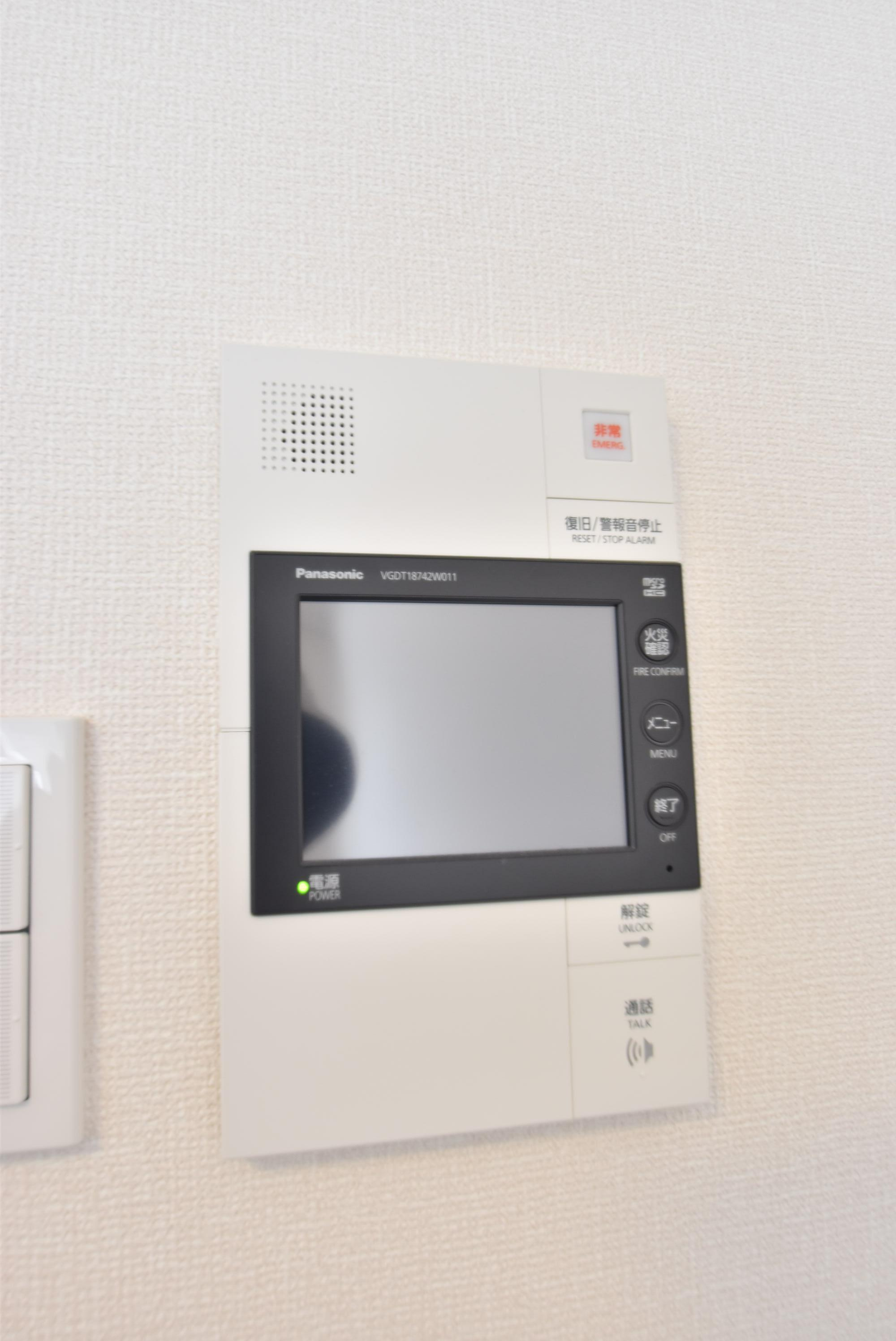 大阪市城東区関目３丁目の賃貸マンションのセキュリティ