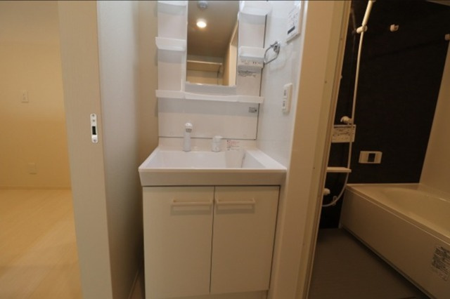 エクセレントヒルズの洗面所|嬉しい独立洗面台です！