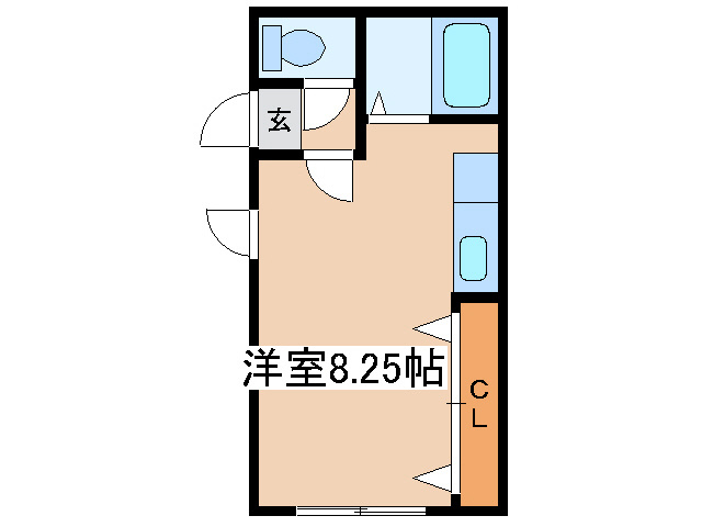 コーポｉｆの間取り