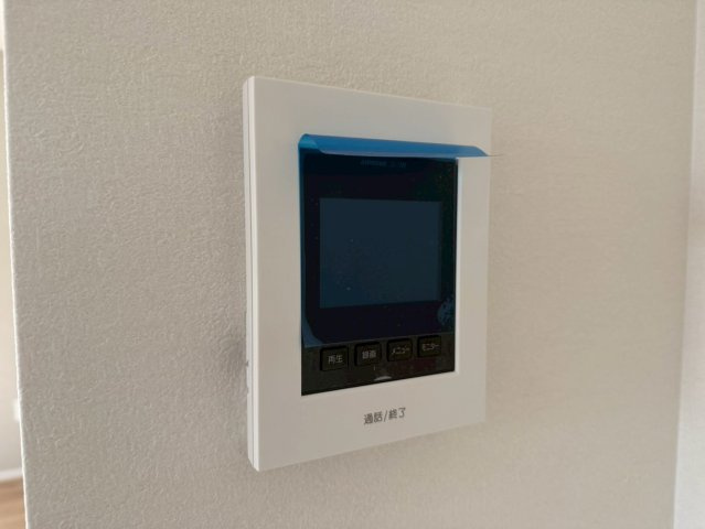 川越市山田1期 　新築一戸建て　2号棟の防犯設備|モニター付きインターホン