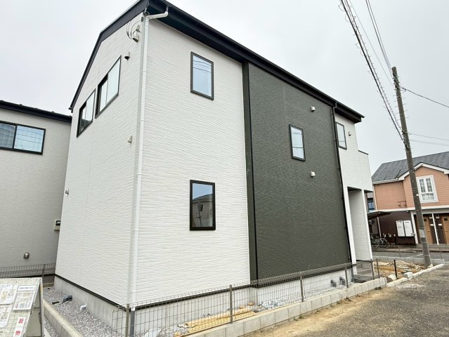 川越市山田1期 　新築一戸建て　2号棟の外観|建物外観を気になさる方へ、見た目の良い物件です
