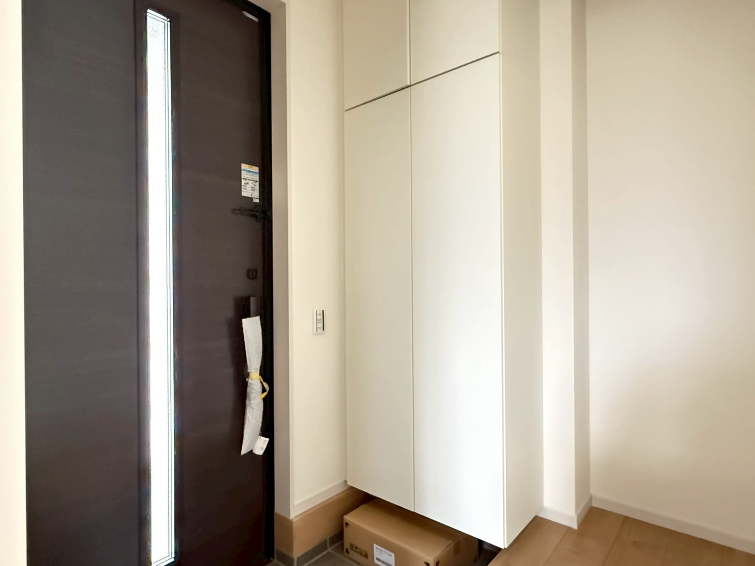 川越市山田1期 　新築一戸建て　2号棟の玄関|シンプルで使いやすい玄関です