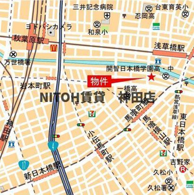 【地図】 | バウスフラッツ日本橋馬喰町