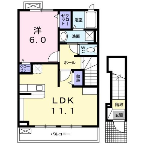 ロルバーンの間取り