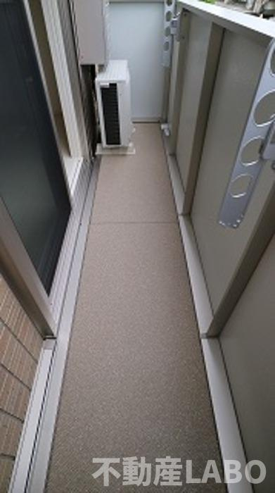 アーバンウッドのバルコニー