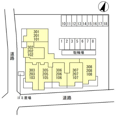 【区画図】 | Belleville桜木町