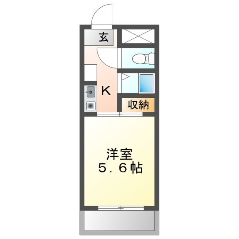 アーバンメゾン豊川の間取り