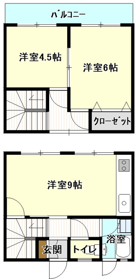 【間取り】 | 山下アパート