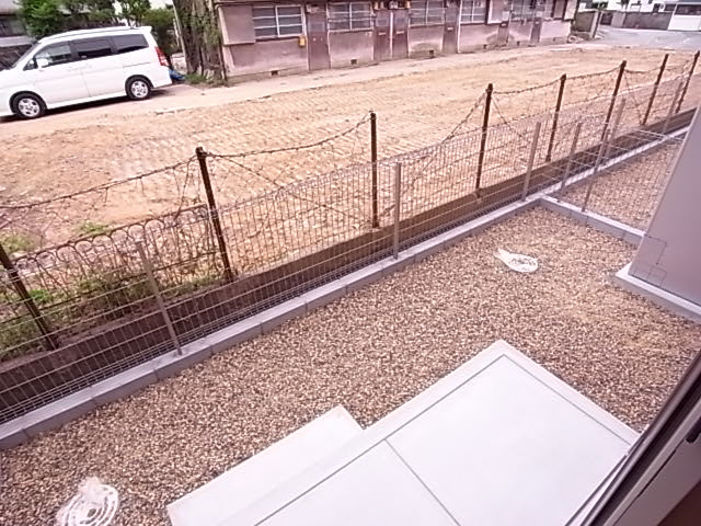 クレールわかばのバルコニー