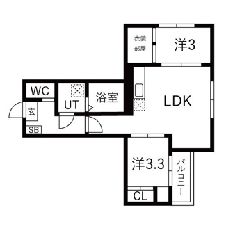 【間取り】 | ilusion新瑞橋