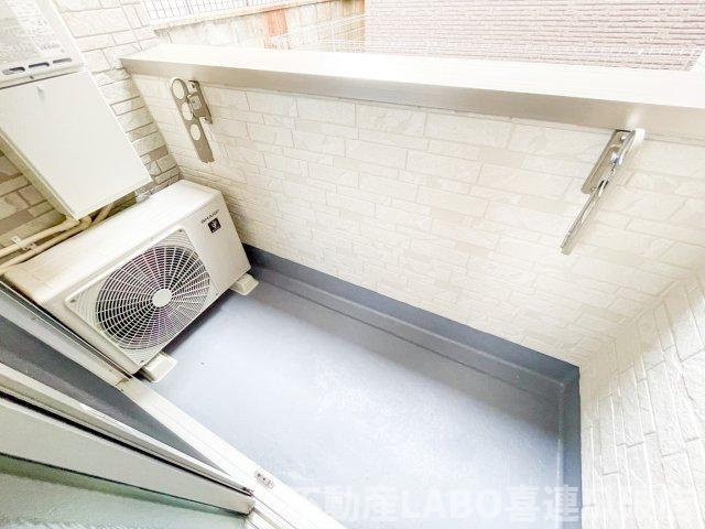 アーバンヴィラ平野のバルコニー