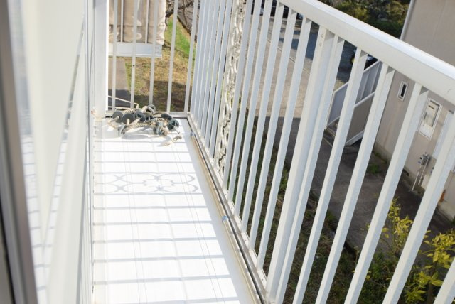 グリーンコーポのバルコニー