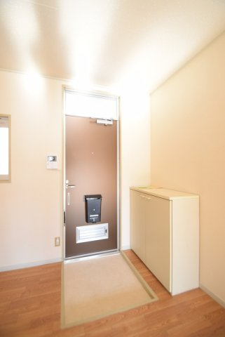 グリーンコーポの玄関