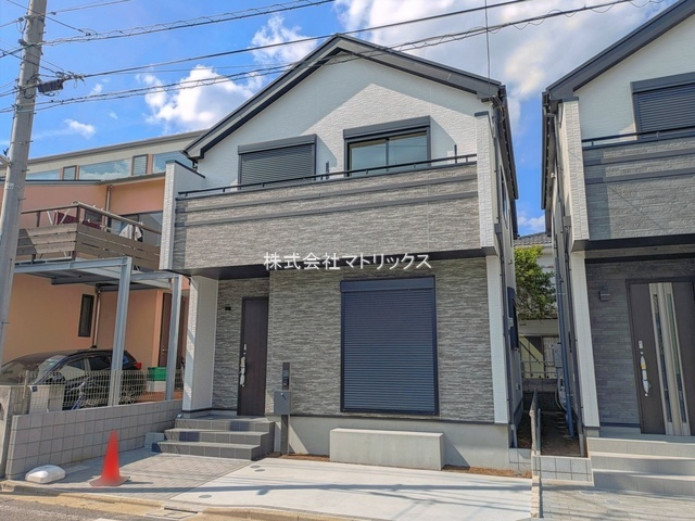 練馬区南大泉1丁目　明るく快適　南道路の限定2棟の外観パース