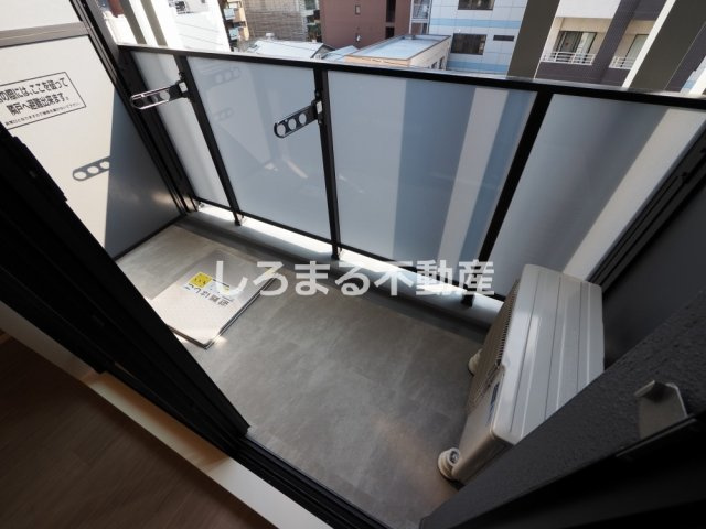 ザ・パークハビオ同心のバルコニー