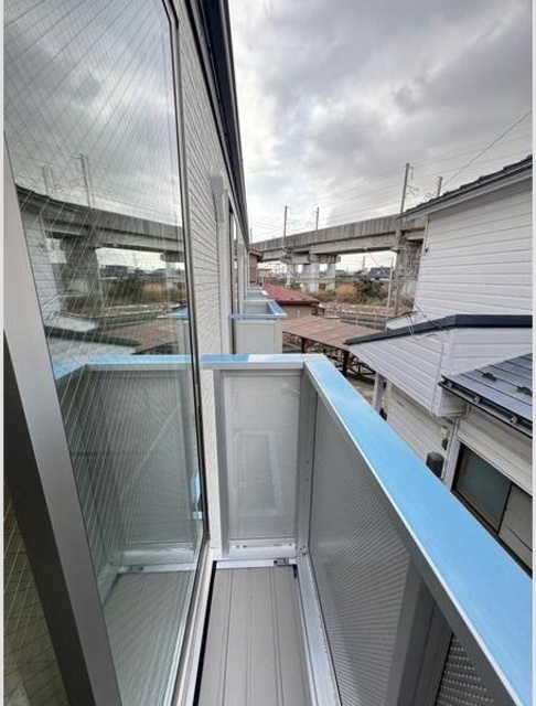 プレミアムホワイトのバルコニー