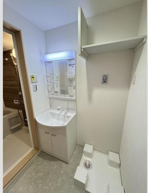 プレミアムホワイトの洗面所