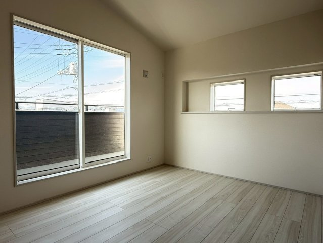 川越市豊田町2丁目　新築一戸建て　1号棟の洋室|個人の部屋や寝室として使える洋室です