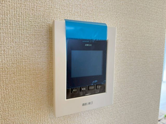 川越市豊田町2丁目　新築一戸建て　1号棟の防犯設備|モニター付きインターホン