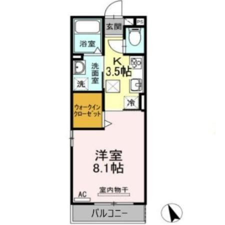 スカイハウス（羽根町）の間取り