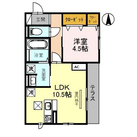 アクシス西宮北口の間取り