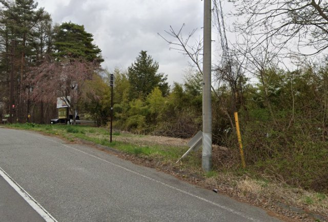 長野県小諸市　土地の外観