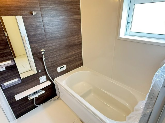 川越市豊田町2丁目　新築一戸建て　2号棟の浴室|お風呂で日々の疲れを落としましょう