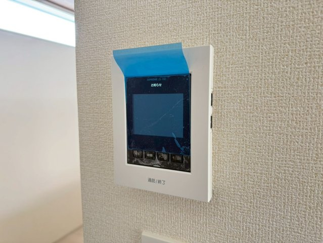 川越市豊田町2丁目　新築一戸建て　2号棟の防犯設備|モニター付きインターホン