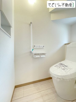 【トイレ】 | ワイウッドコート寄居町第5期　新築住宅 | ≪4号棟≫
現地(2026年4月撮影)